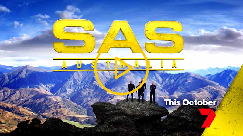 SAS Australia Reality TV Series 7 Network Professional Drone Services