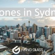 Drone Sydney Harbour Drone services DJI UAV Flying Glass